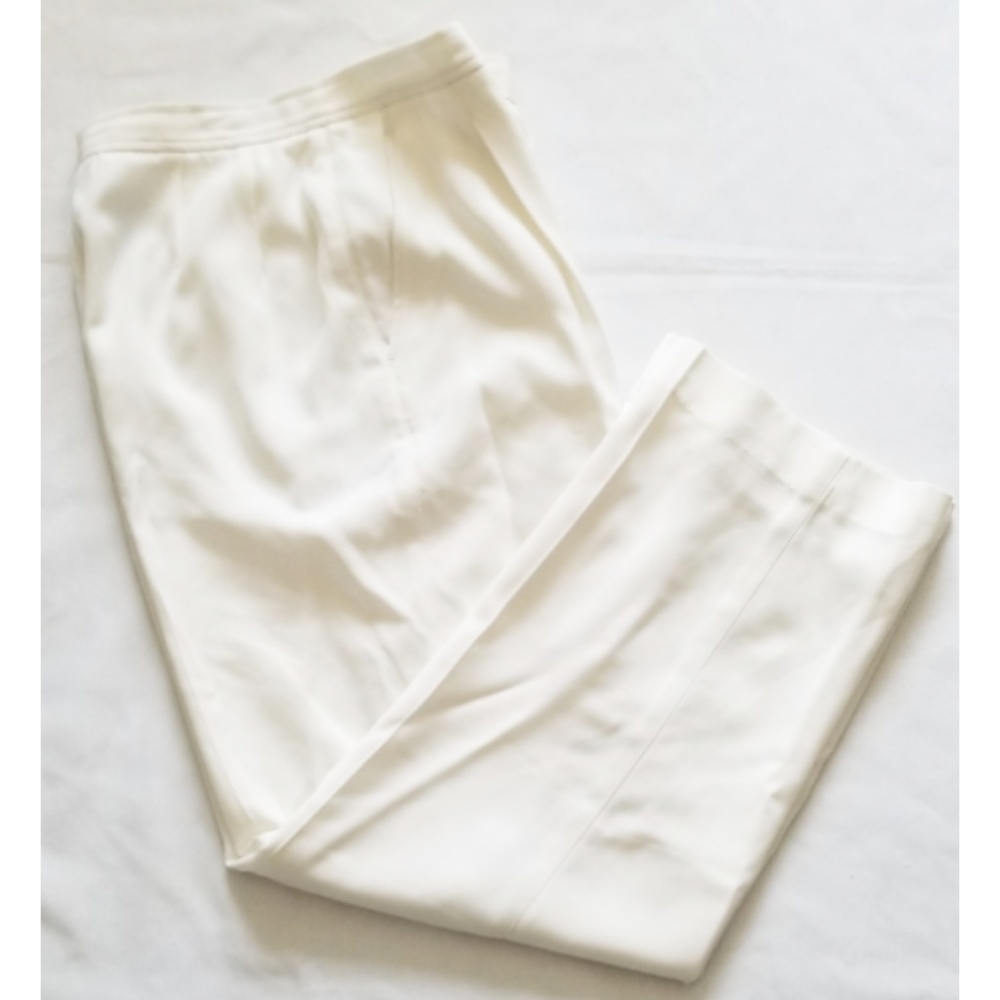 Liz Claiborne Straight Fit Pants - White size 12
